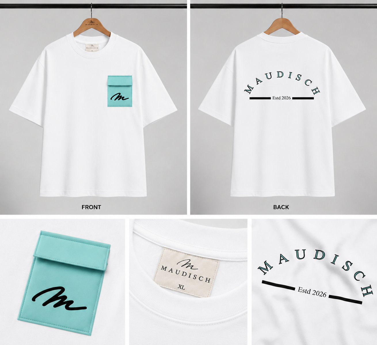 MAUDISCH Signature Pocket Design Tee