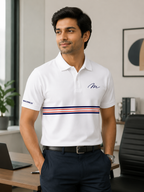 MAUDISCH Signature Stripe Polo