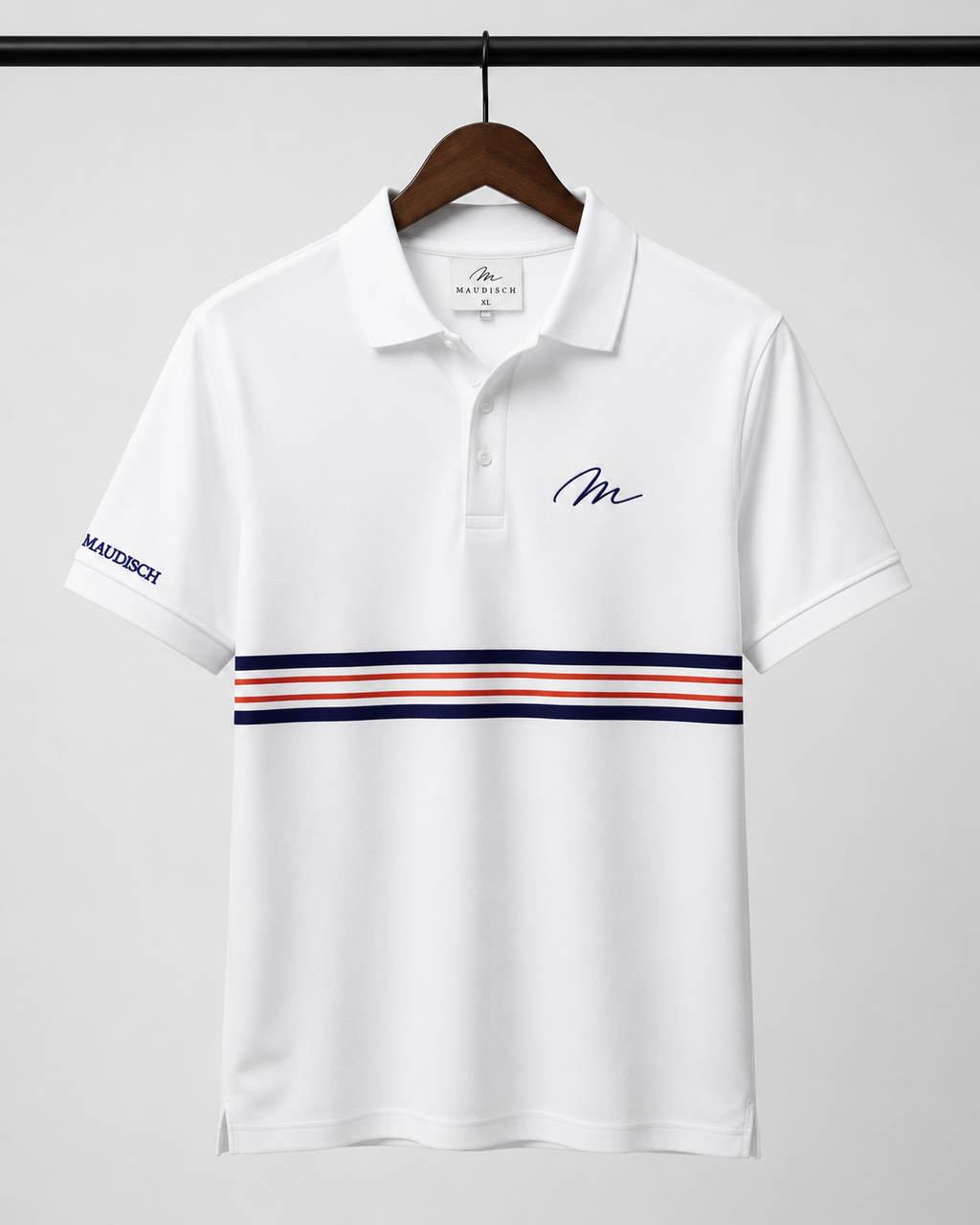 MAUDISCH Signature Stripe Polo