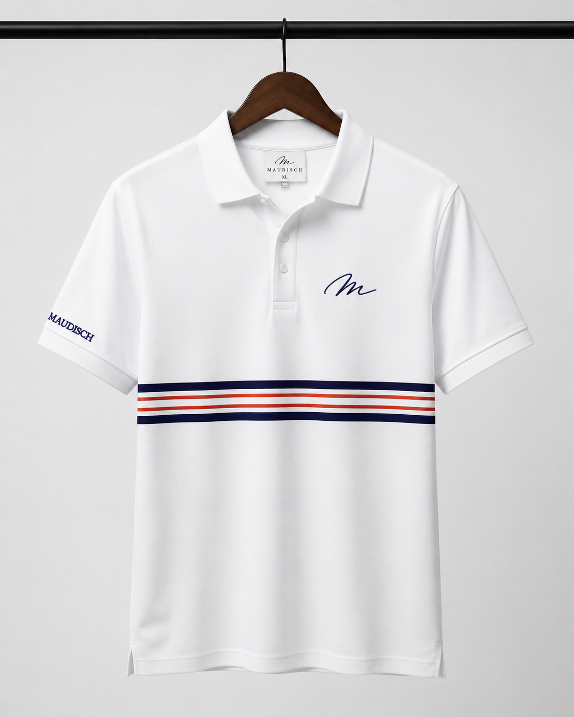MAUDISCH Signature Stripe Polo