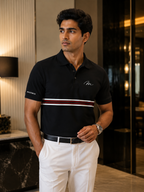 MAUDISCH Signature Stripe Polo