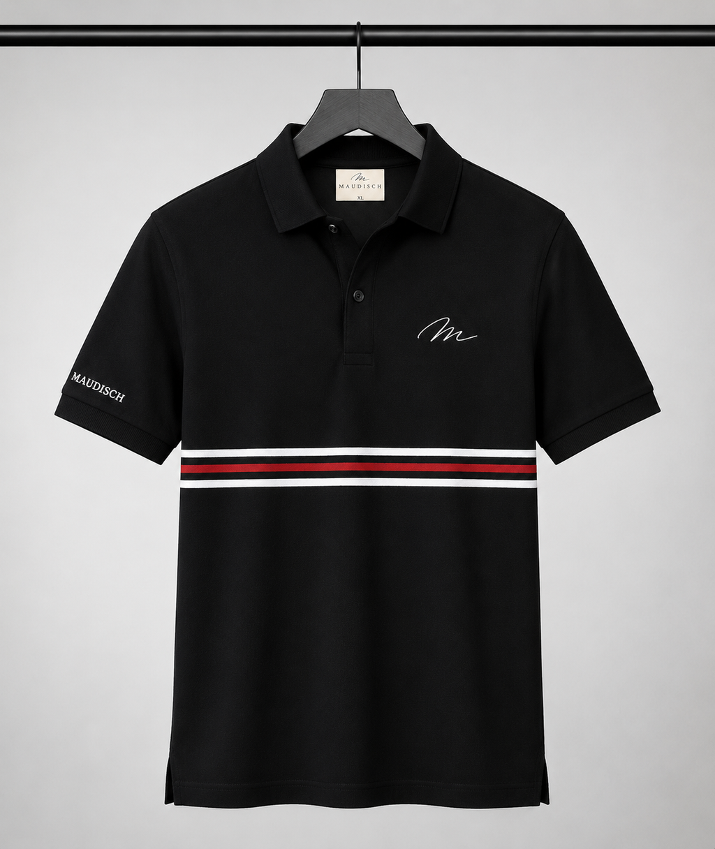 MAUDISCH Signature Stripe Polo