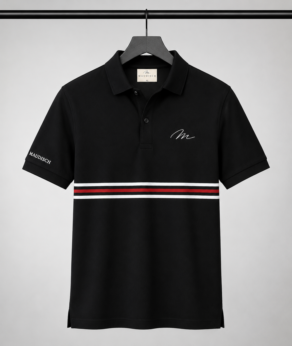 MAUDISCH Signature Stripe Polo