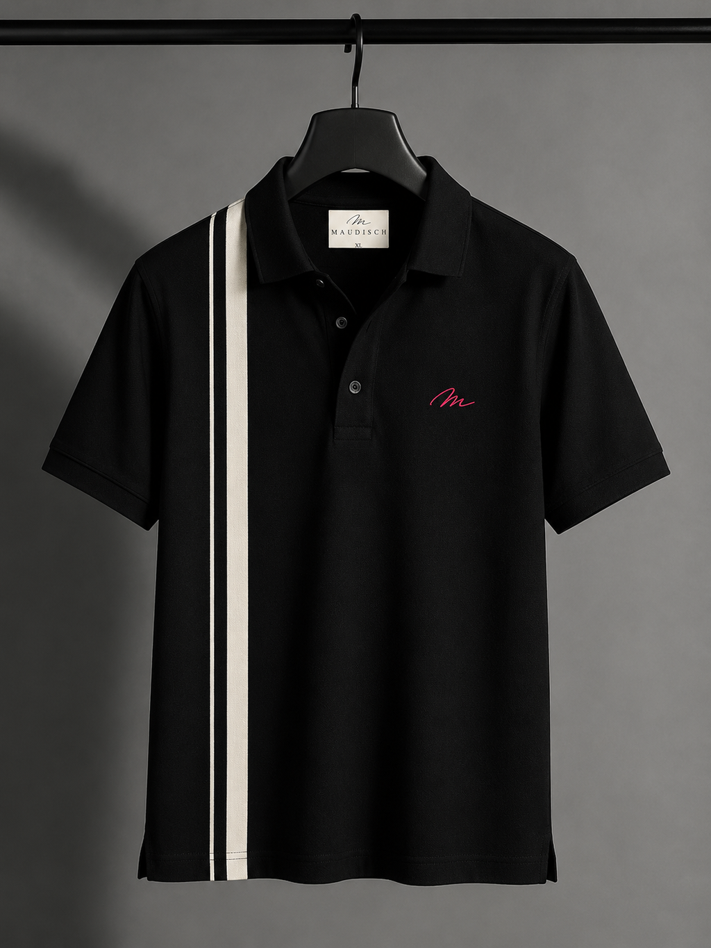 Premium Stripe Polo T-Shirt