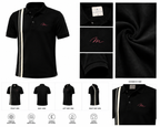 Premium Stripe Polo T-Shirt