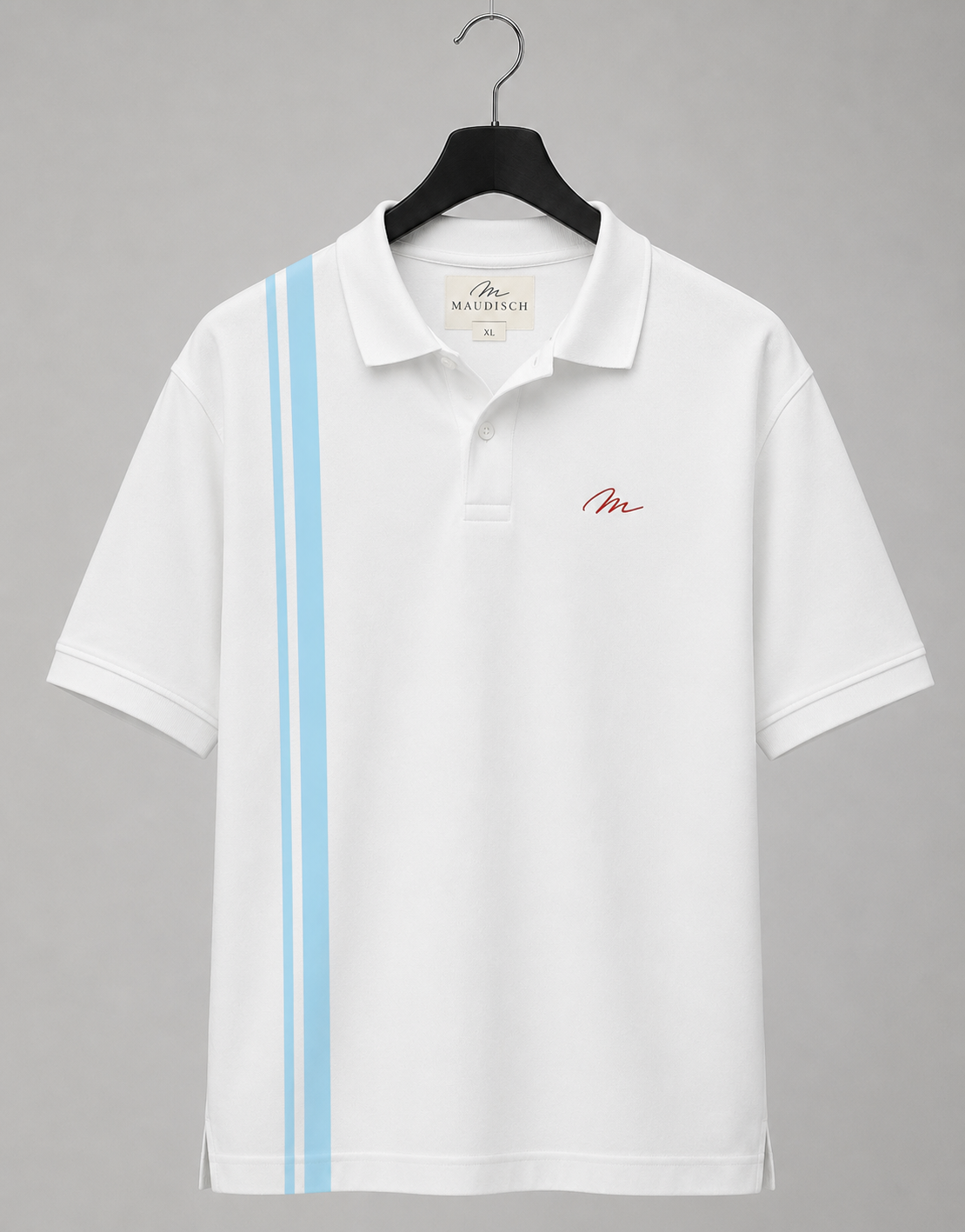 Premium Stripe Polo T-Shirt
