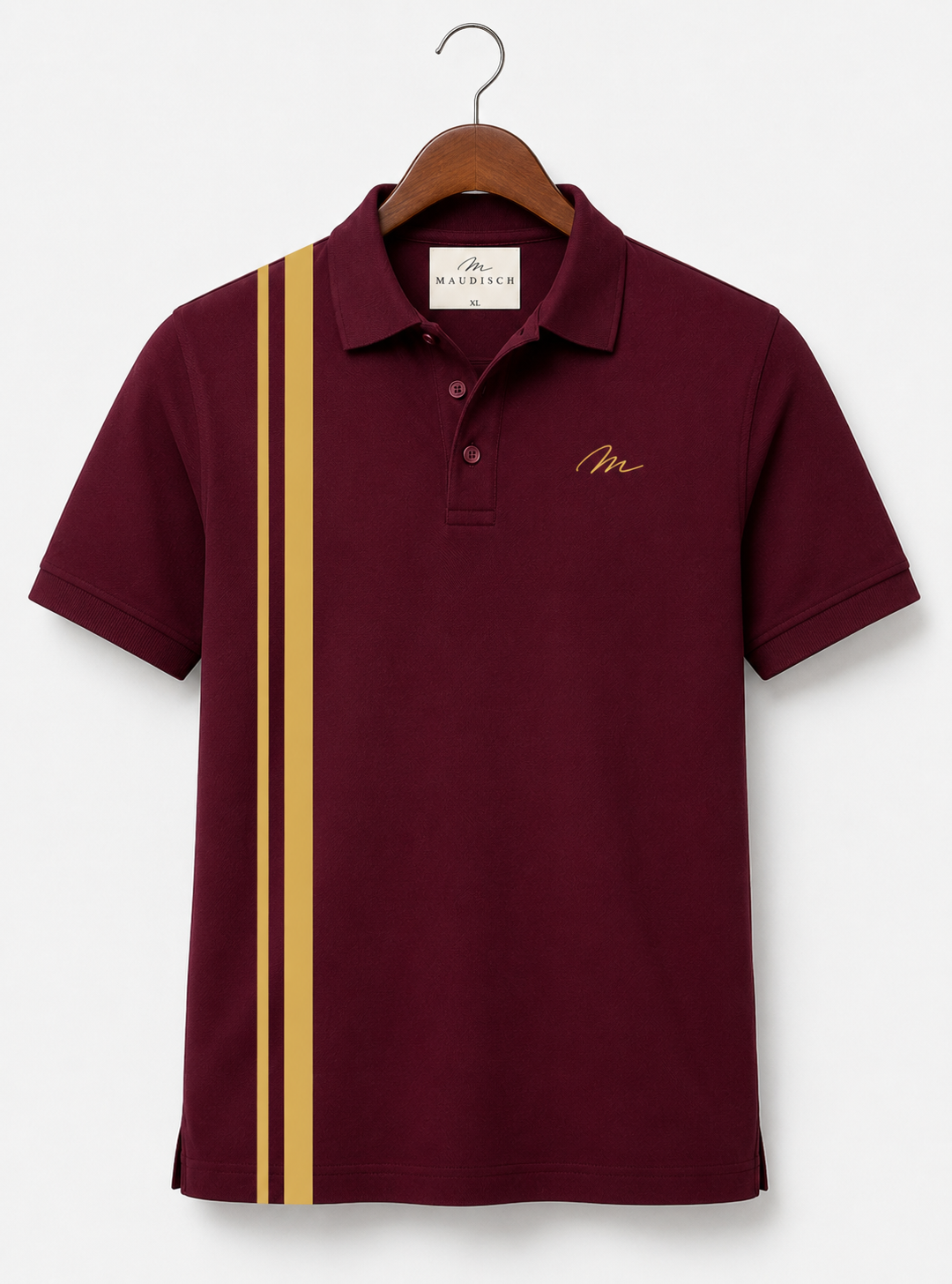 Premium Stripe Polo T-Shirt