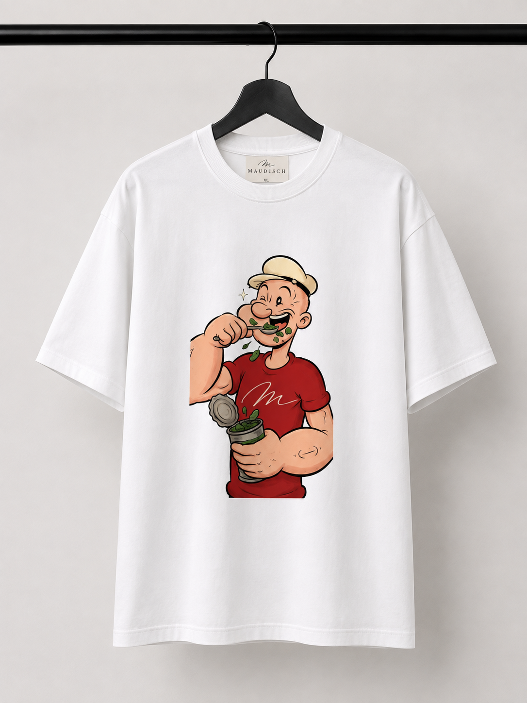 MAUDISCH POPEYE Graphic Oversized T-Shirt