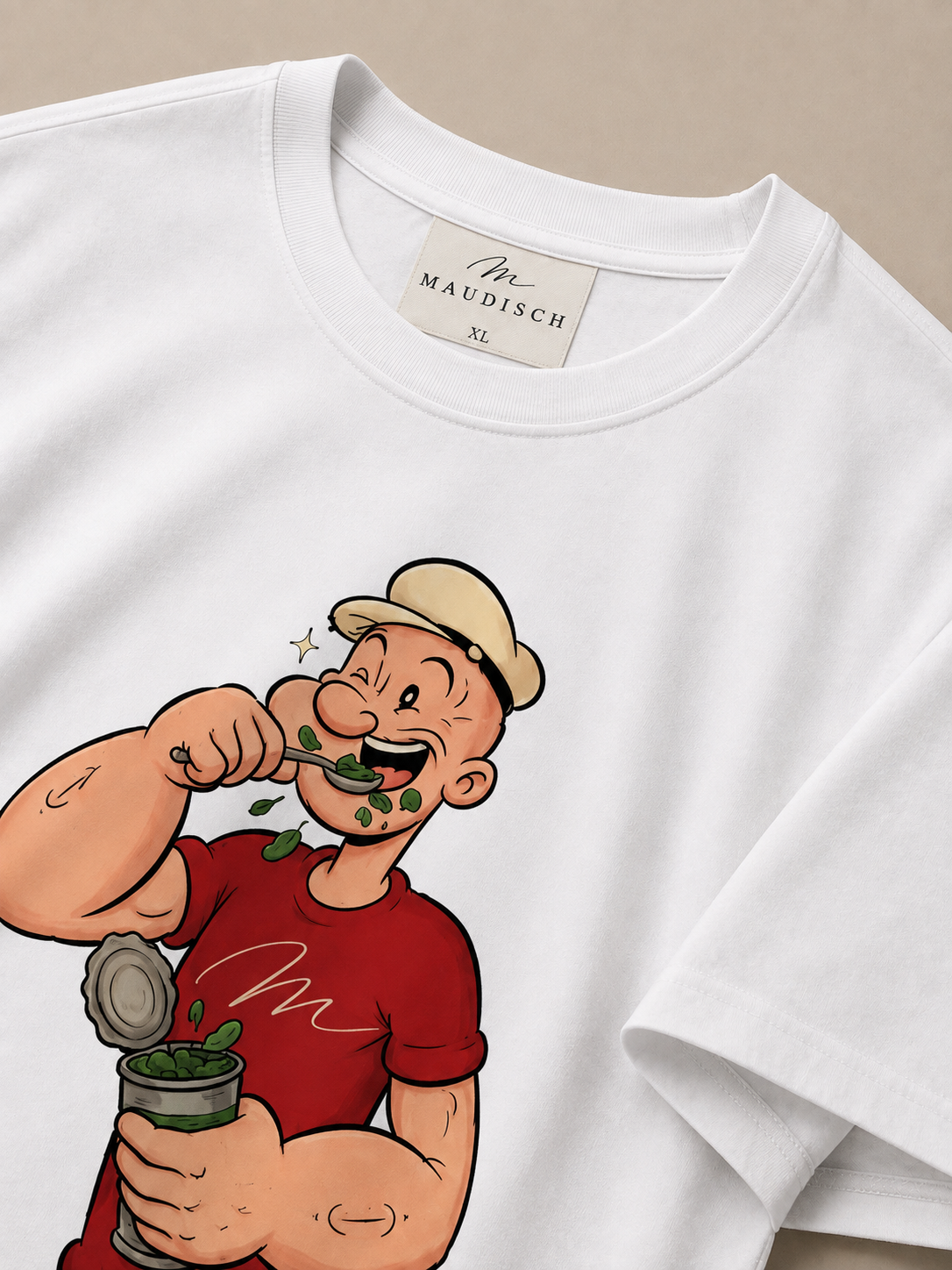 MAUDISCH POPEYE Graphic Oversized T-Shirt