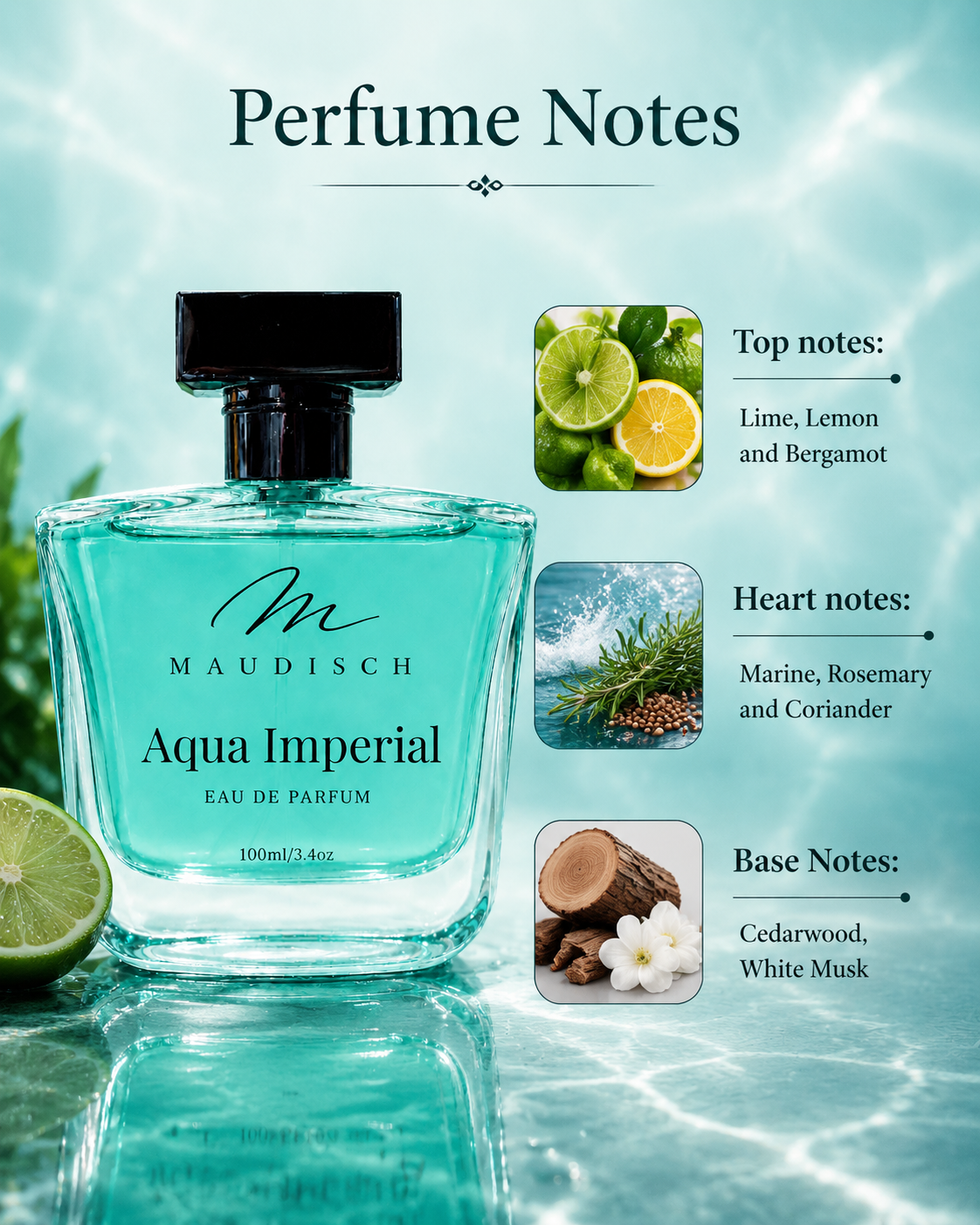 MAUDISCH Aqua Imperial – Eau de Parfum