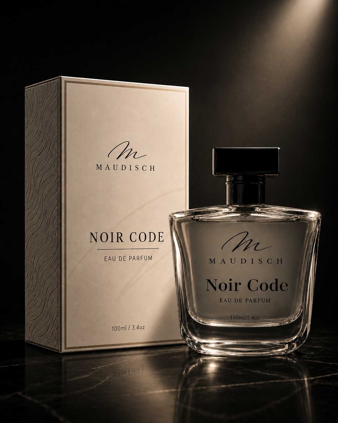 MAUDISCH Noir Code – Eau de Parfum